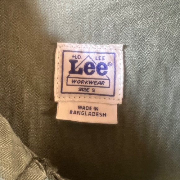 NWT Lee coveralls size S in mercantile green - Picture 6 of 9